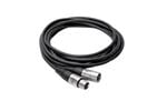 Hosa HXX020 Pro Balanced Interconnect REAN XLR3F to XLR3M Cable Front View